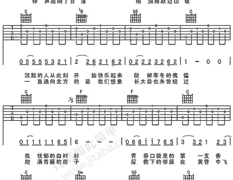 《天涯孤客》吉他谱_林一峰