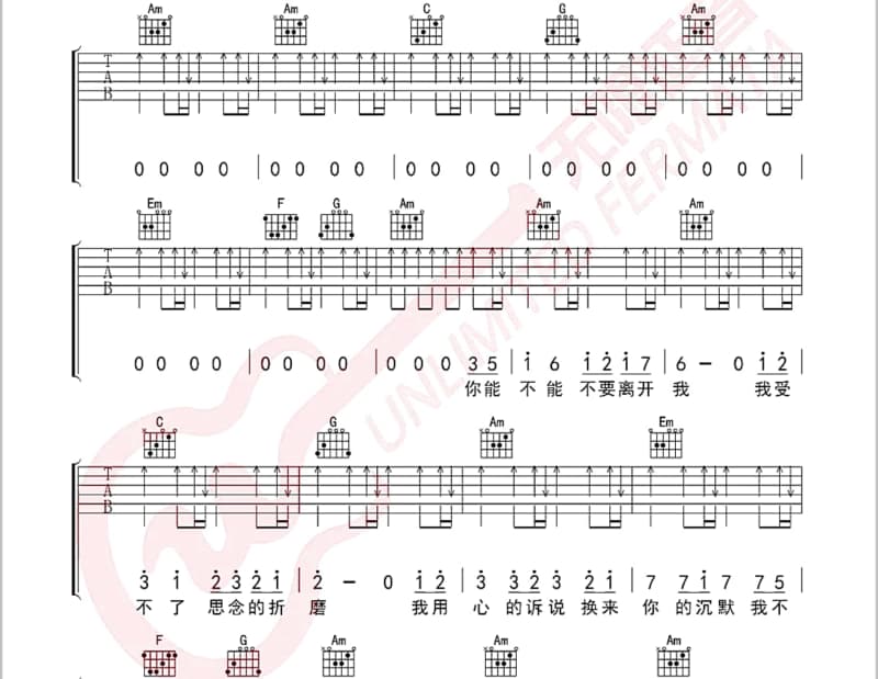 《输了你 赢了世界又如何》吉他谱_林志炫