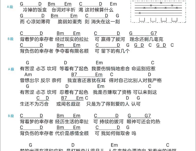 《今年夏天》吉他谱_林志颖