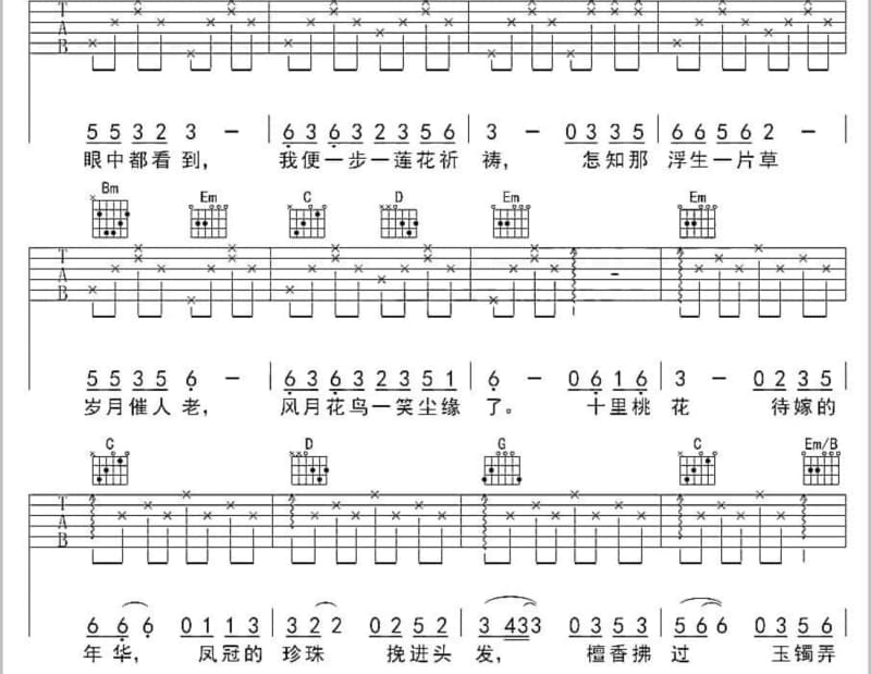《腹语》吉他谱_林子祥