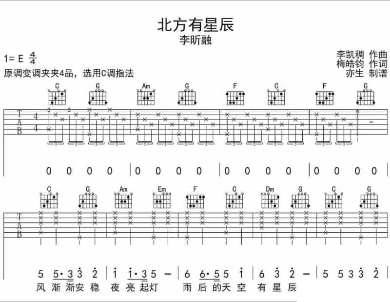 《恭喜发财》吉他谱_刘德华