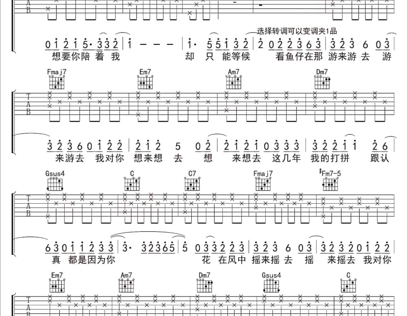 《见面再说吧》吉他谱_Better Man组合