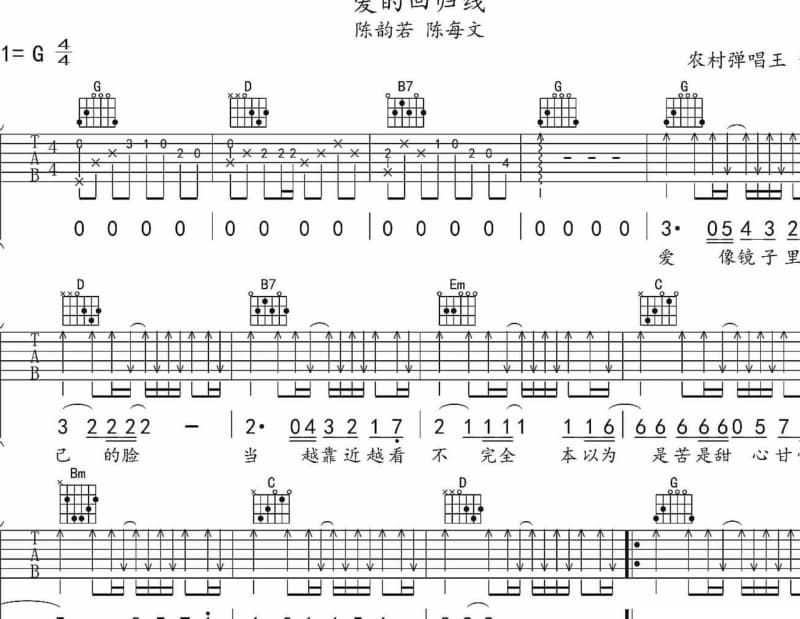 《相思成灾》吉他谱_刘德华