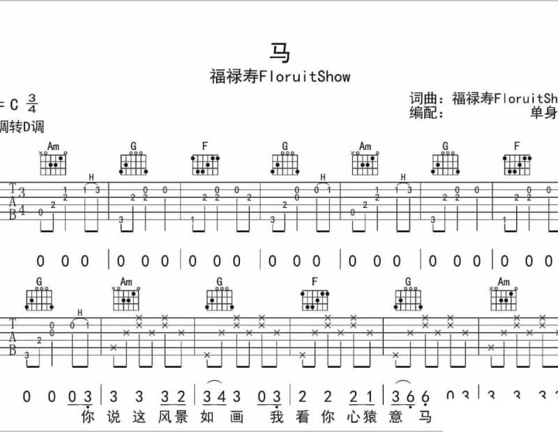 《越爱越烦》吉他谱_刘德华
