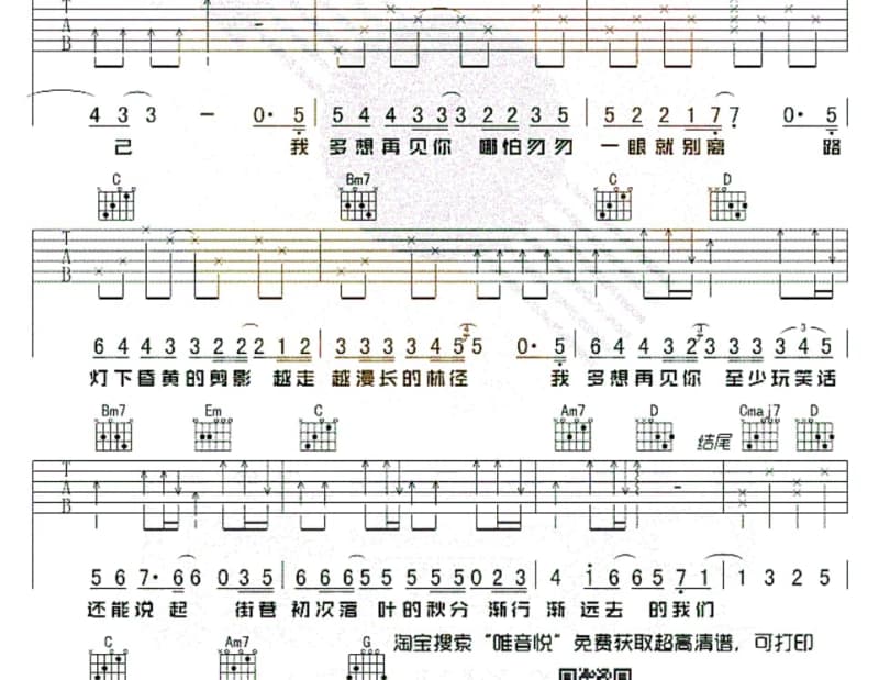 《爱的绿洲》吉他谱_刘文正