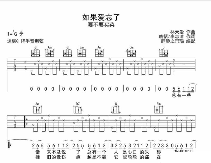 《梦中的娃娃》吉他谱_龙飘飘