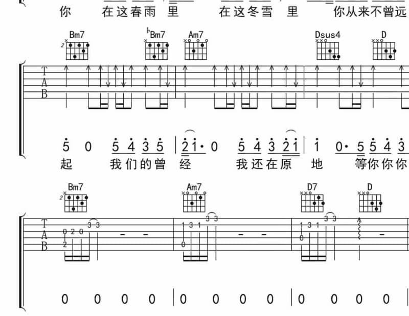 《了结他》吉他谱_罗敏庄