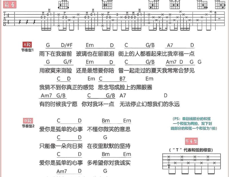 《桂花开放幸福来》吉他谱_梦之旅
