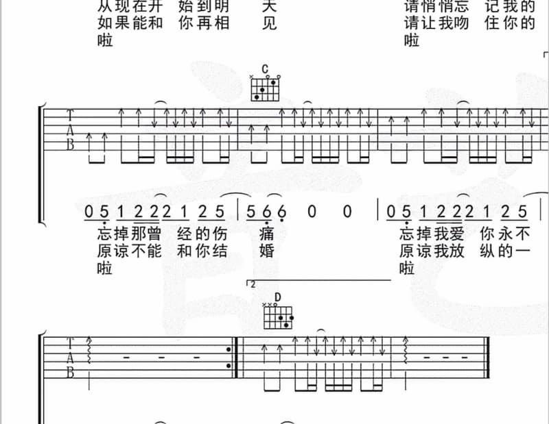 《好日子》吉他谱_棉花糖