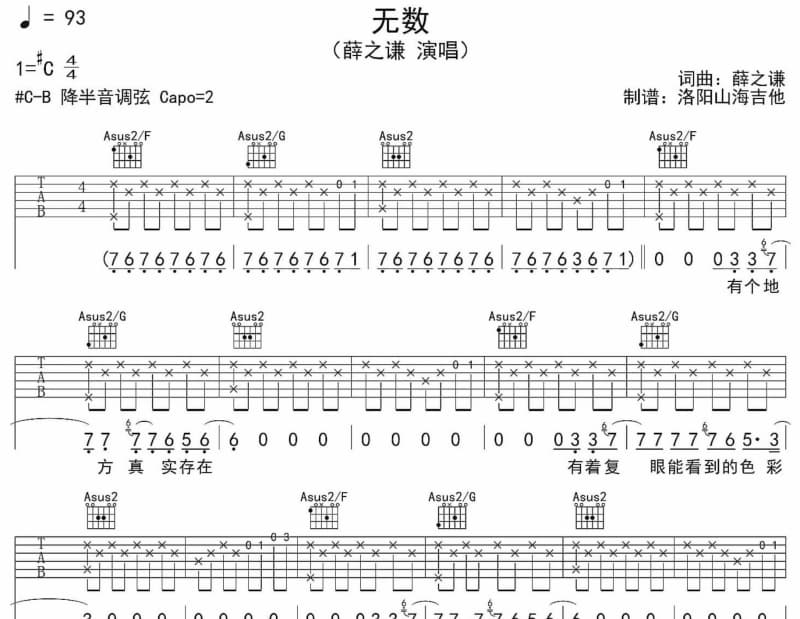 《A Fine Romance》吉他谱_莫文蔚
