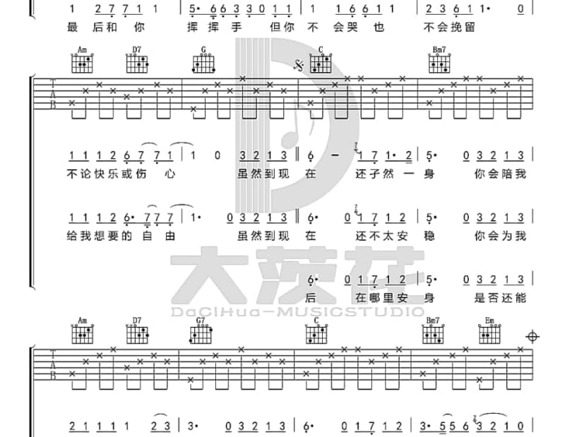 《We Don't Talk Anymore》吉他谱_莫文蔚