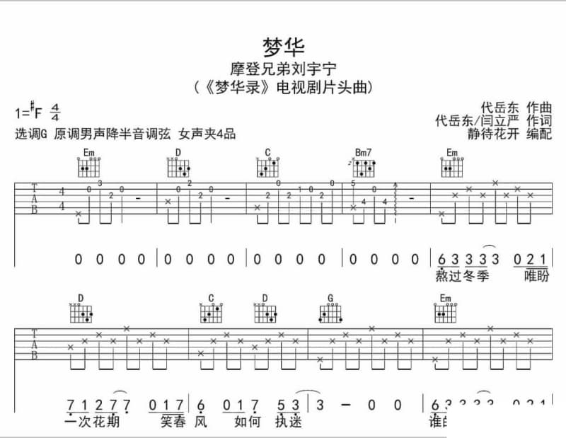 《爱情战场》吉他谱_南合文斗