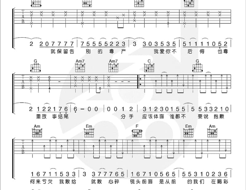 《成长第四部曲》吉他谱_农夫