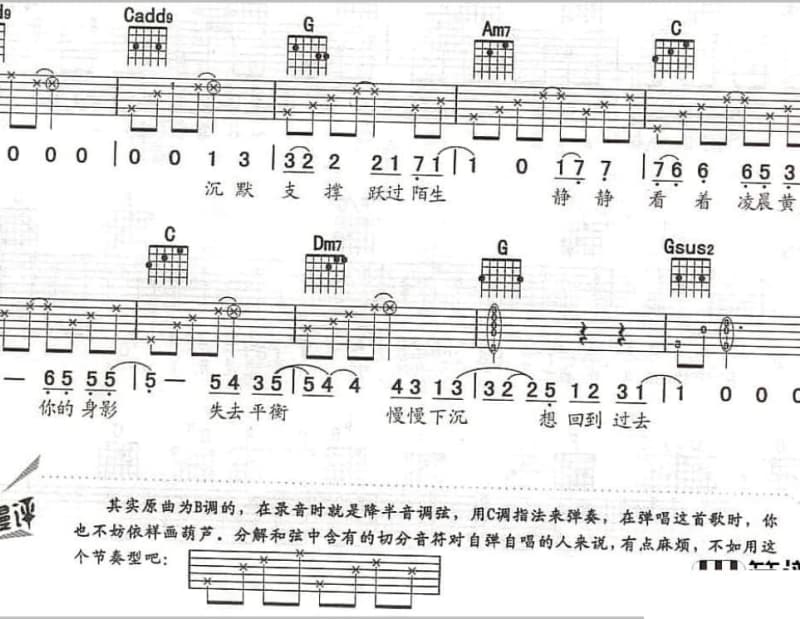 《恋火》吉他谱_彭羚