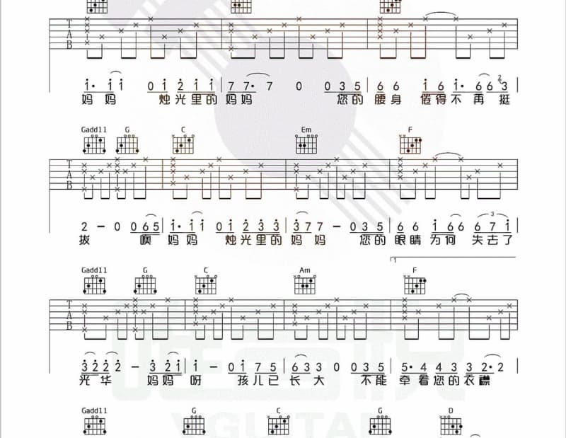 《FOREVER》吉他谱_齐豫