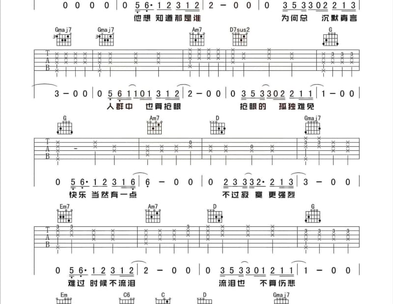 《恭喜发财发大财》吉他谱_巧千金