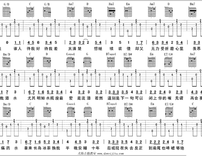 《采茶扑蝶》吉他谱_青燕子演唱组