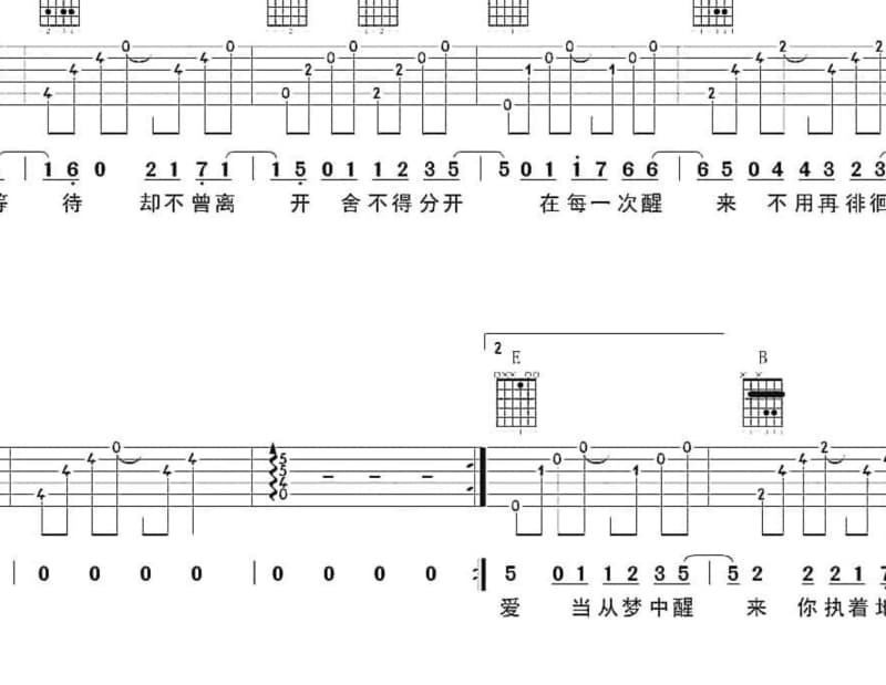 《灯火》吉他谱_1983