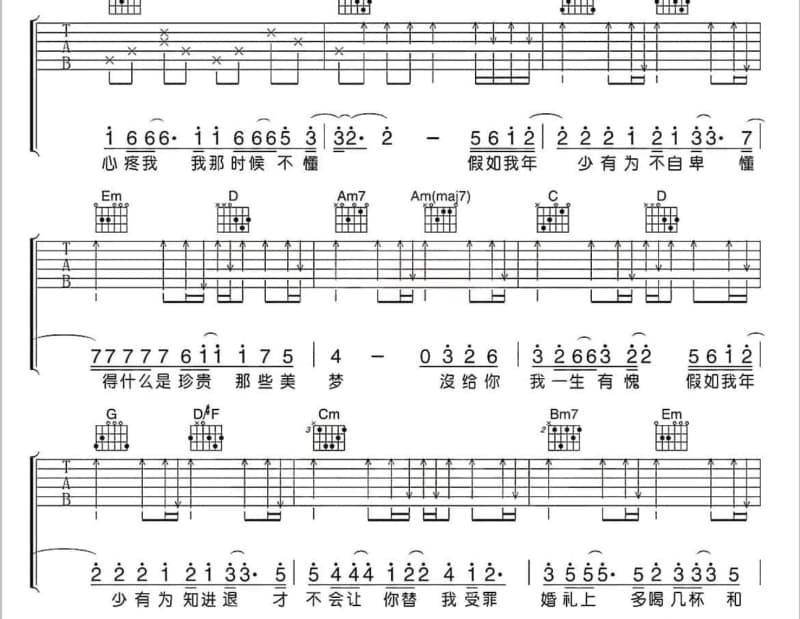 《Both Sides Now》吉他谱_区瑞强