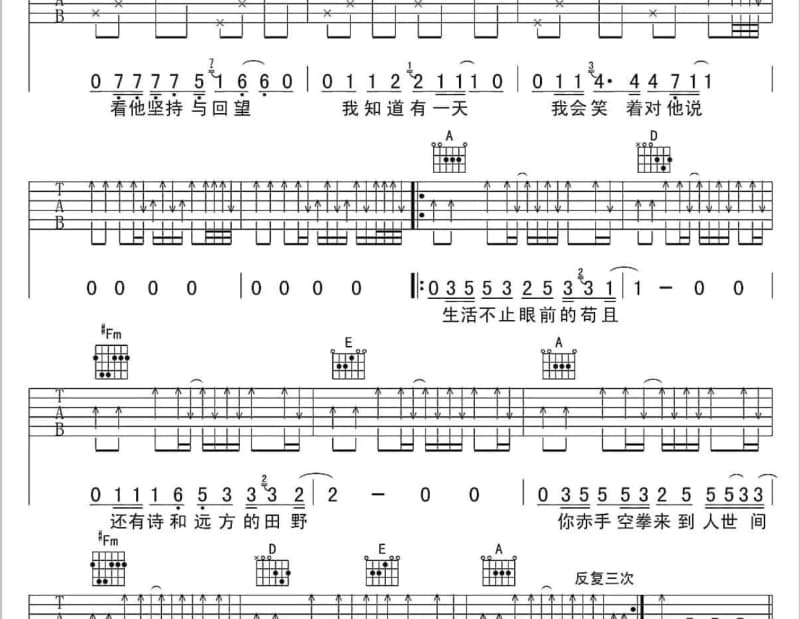 《Just For You》吉他谱_容祖儿