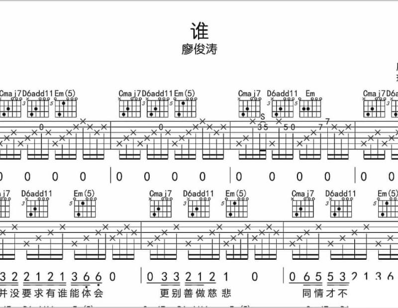 《你还是疼我的》吉他谱_容祖儿