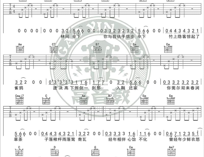 《温暖的家乡》吉他谱_Beyond