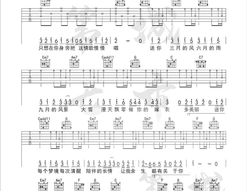 《纠错》吉他谱_苏富权