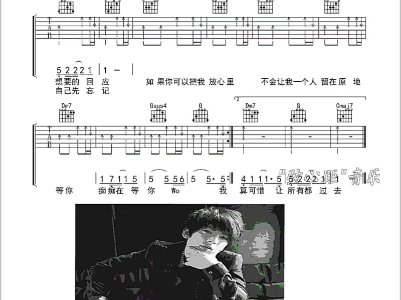 《反话》吉他谱_李日詹
