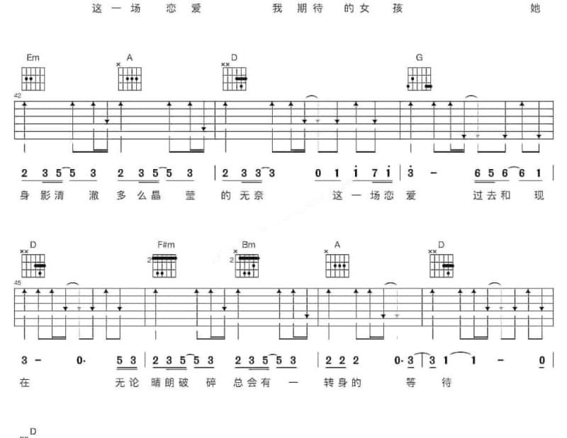 《红尘梦》吉他谱_孙淑媚
