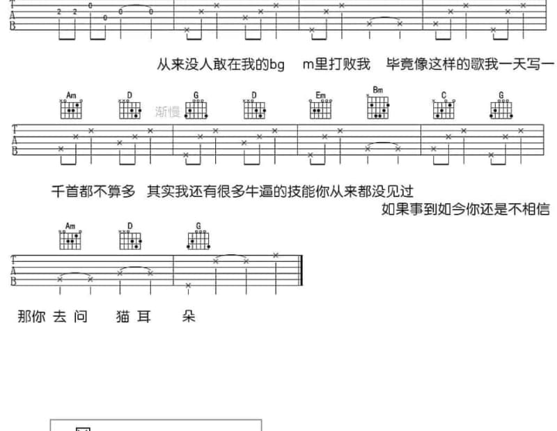 《妈妈你无对我讲》吉他谱_孙淑媚