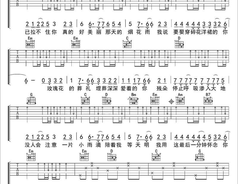 《一卡皮箱》吉他谱_孙淑媚