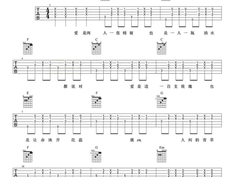 《Take Me Away》吉他谱_逃跑计划