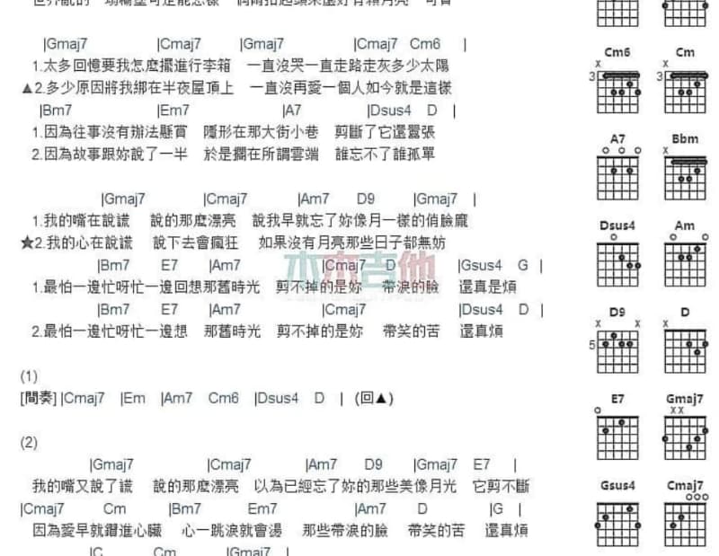 《哥哥妹妹永相随》吉他谱_甜美真/冰冰火