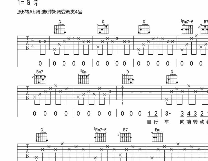 《微笑的星》吉他谱_万芳