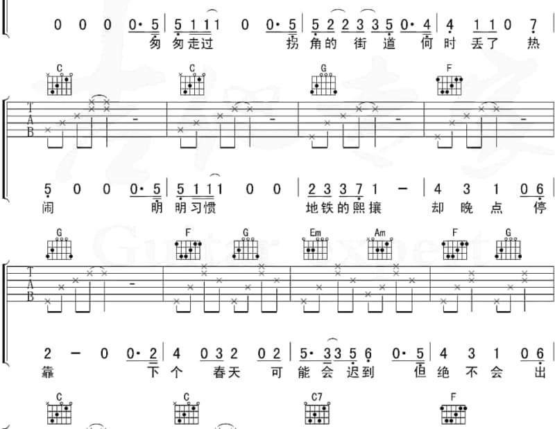 《It's Just Love》吉他谱_汪佩蓉