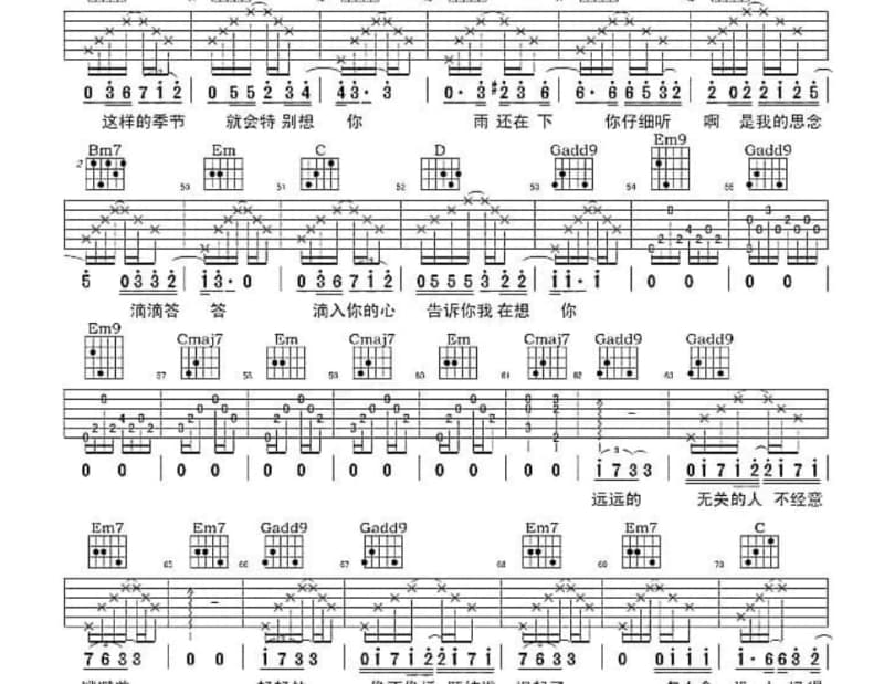 《KODOKU》吉他谱_吴建豪