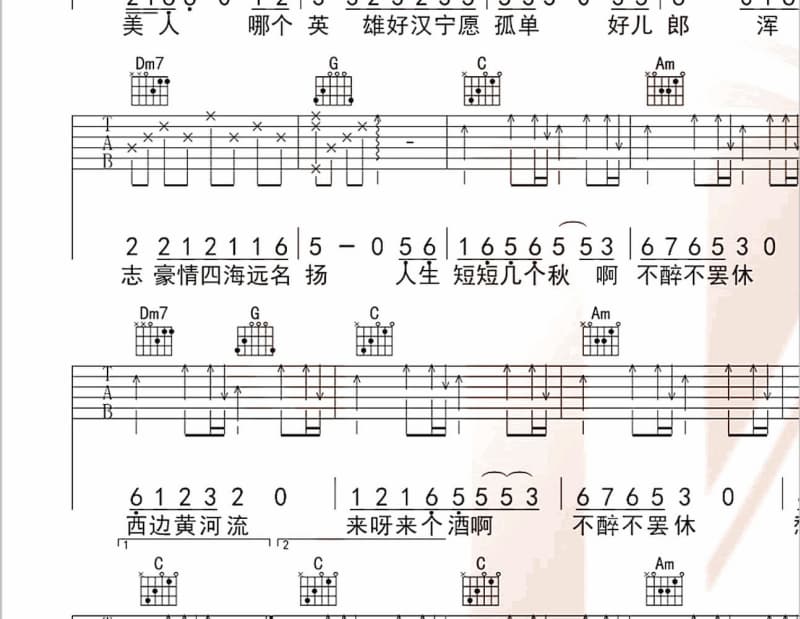 《苏州河》吉他谱_吴建豪