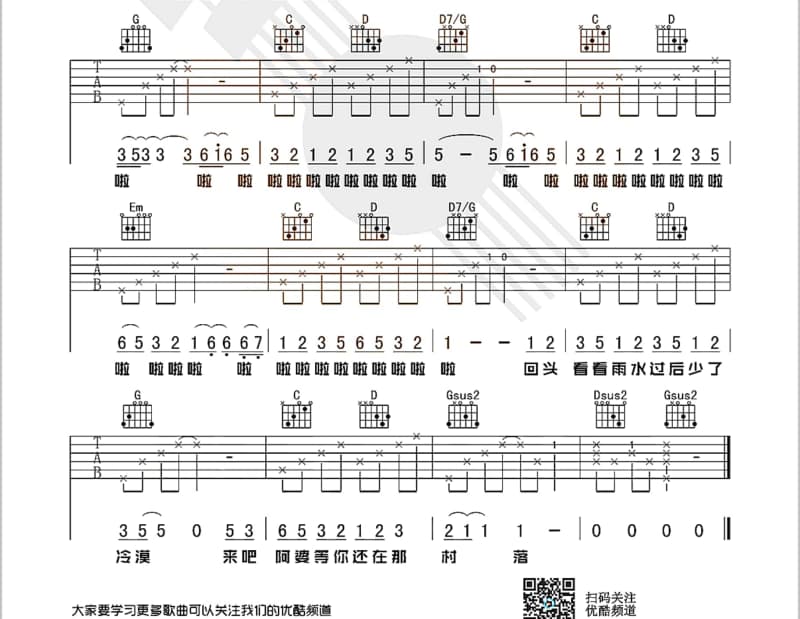 《放肆》吉他谱_吴宗宪