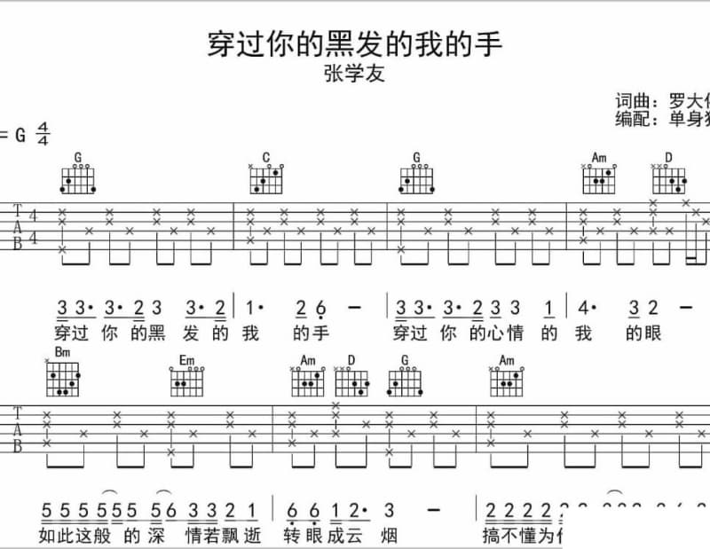 《不见不散》吉他谱_五月天
