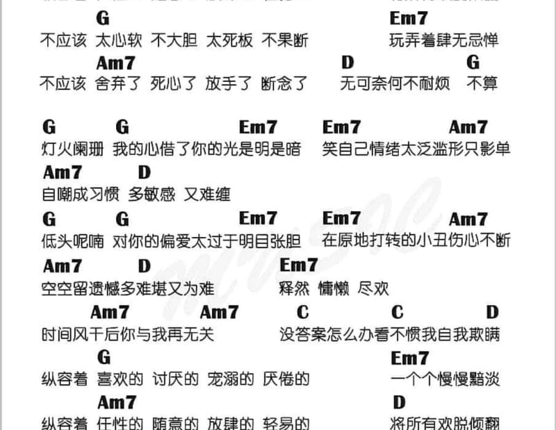 《温柔 MaydayBlue20th》吉他谱_五月天