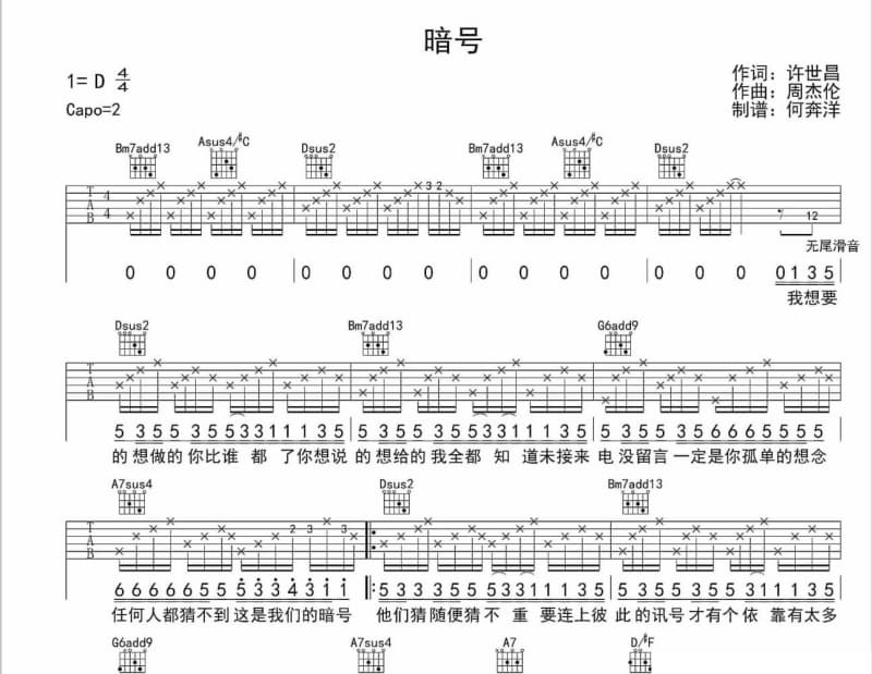 《这个世界》吉他谱_五月天