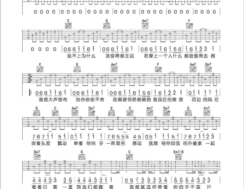 《妳是我的完美》吉他谱_伍佰 