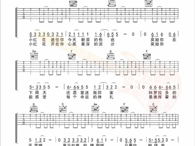 《晋》吉他谱_李小菲