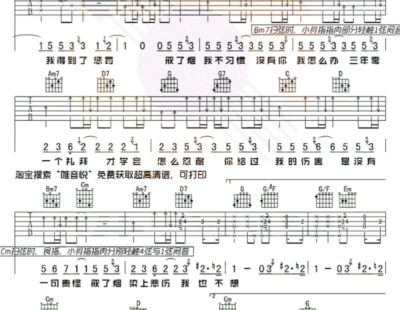 《回忆的梦》吉他谱_小小浩//卞陖齐/若小颖