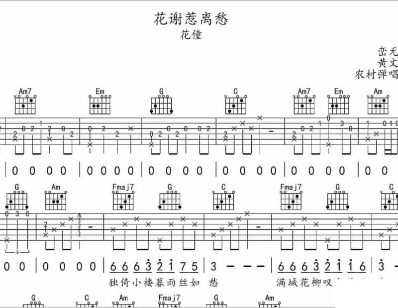 《Forget Me Not》吉他谱_谢霆锋
