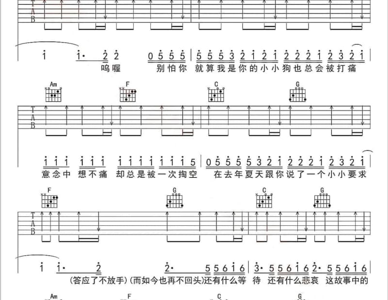 《You Can t Stop Me》吉他谱_谢霆锋