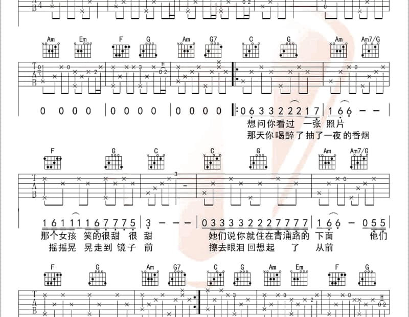 《短剧》吉他谱_谢霆锋