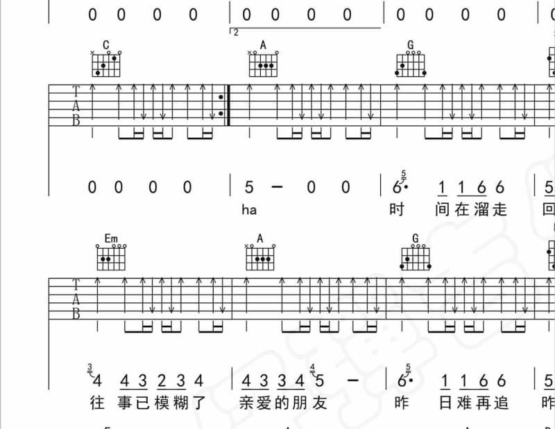 《但信一切是缘》吉他谱_徐小凤
