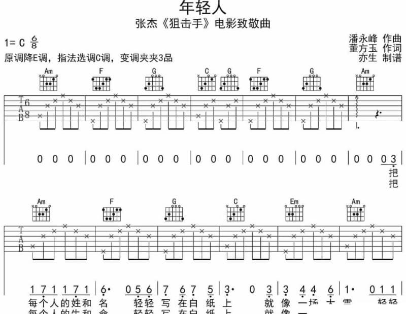 《血拼》吉他谱_徐子珊
