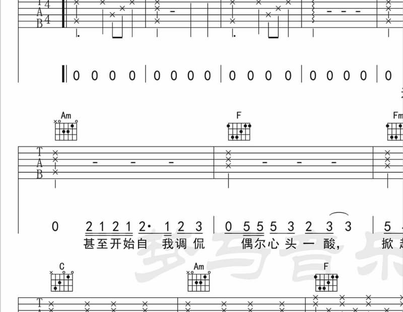《我的心仍属于您》吉他谱_许冠杰